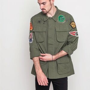 Deus Ex Machina Travis Overshirt XL Military Green